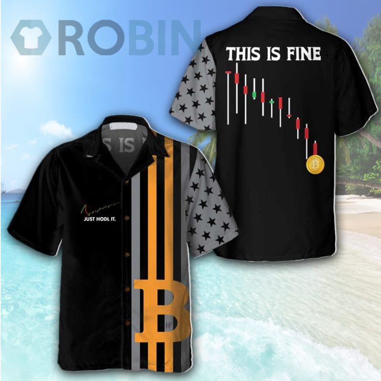 Bitcoin Just Hold It Hawaiian Shirt