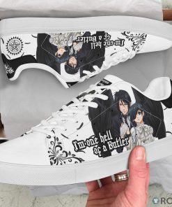 Black Butler Stan Smith Sneakers Ciel Phantomhive x Sebastian Michaelis Anime Shoes