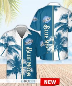 blue moon beer hawaiian shirt