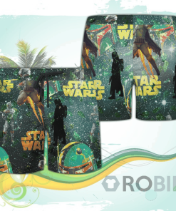 Boba Fett Star Wars Hawaiian Shirts Beach Short