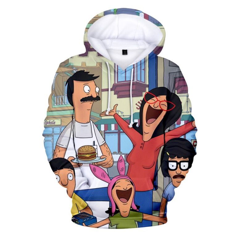 Bob’s Burgers 3D Printed Hoodeds