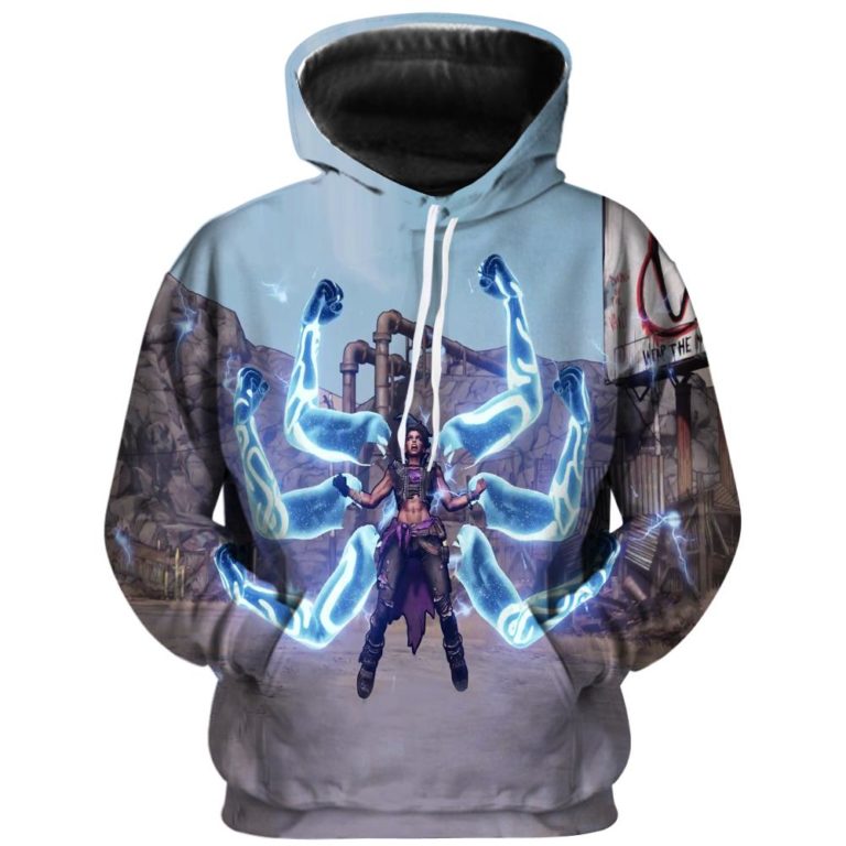 Borderlands 3 Hoodie Shirts – 3D Printed Casual Hooded