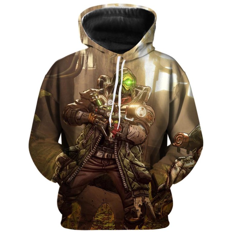 Borderlands 3 Hoodie Shirts – 3D Printed Casual Hooded RB3180