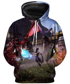 Borderlands 3 Hoodie Shirts – 3D Printed Casual Hooded RB9515