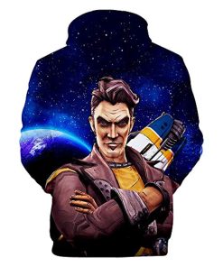 Borderlands Hoodie Shirts – 3D Unisex Hooded RB5872 Borderlands Hoodie Shirts – 3D Unisex Hooded RB5872