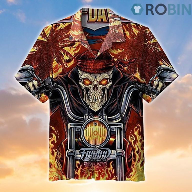 Born To Ride Awesome Hawaiian Shirt