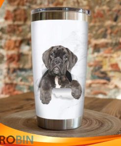Boston Boxer Dog Tumbler