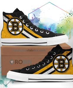 Boston Bruins High Top Shoes Custom Sneakers