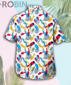 Bowling Color Hawaii Shirt & Shorts