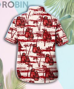 Boxing Gloves Red Hawaii Shirt & Shorts