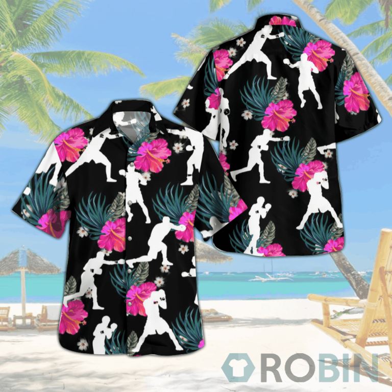 Boxing Hawaiian Shirts Beach Short