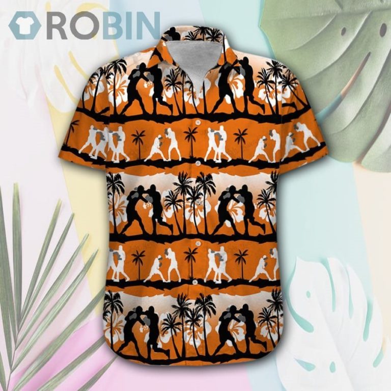 Boxing Sunset Hawaii Shirt & Shorts