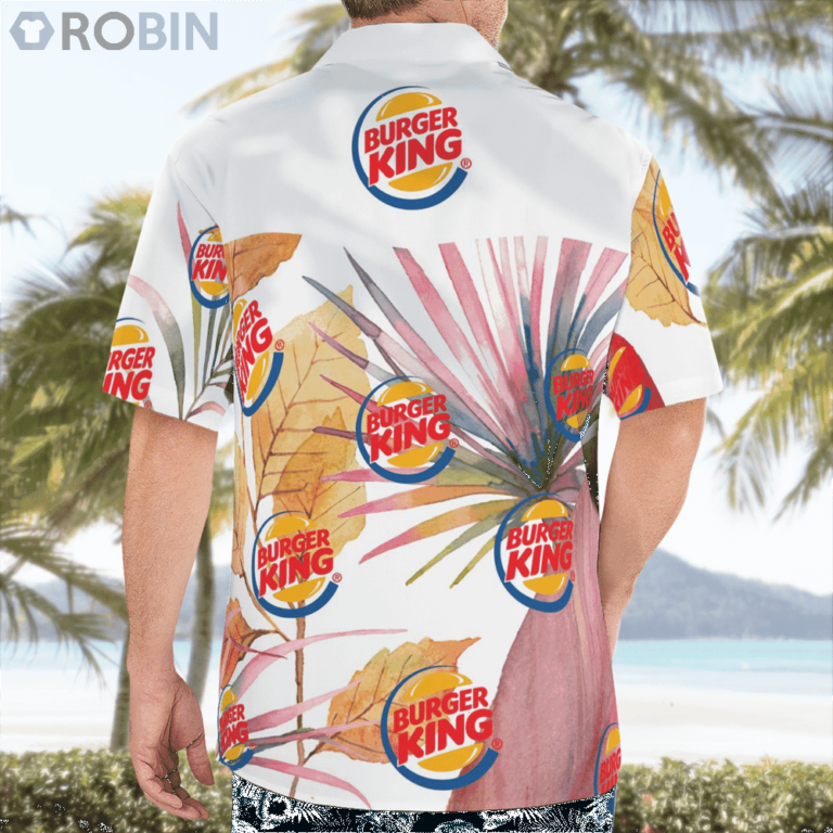 Burger King Hawaiian Shirt Beach Short hawaii short beach shirt