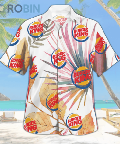 Burger King Hawaiian Shirt Beach Short hawaii short beach shirt