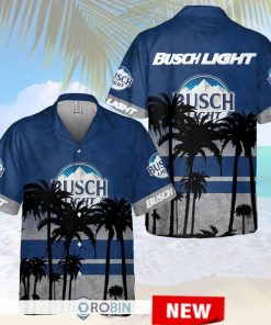 Busch Light Beer Sunset Hawaiian Shirt