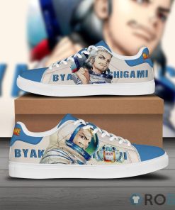 Byakuya Ishigami Stan Smith Sneakers Custom Dr. Stone Anime Shoes