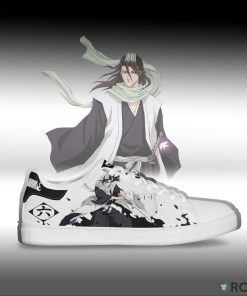 Byakuya Kuchiki Sneakers Custom Bleach Anime Shoes