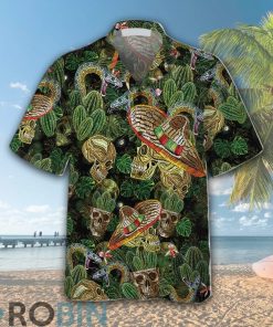 Cactus & Skull Hawaiian Shirt