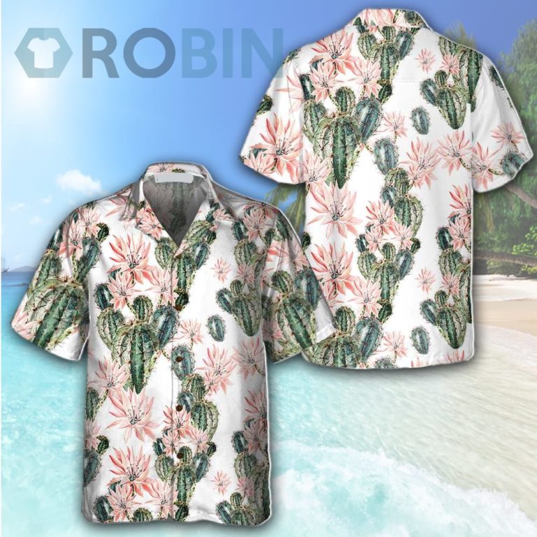 Cactus Makes Perfect Hawaiian Shirt