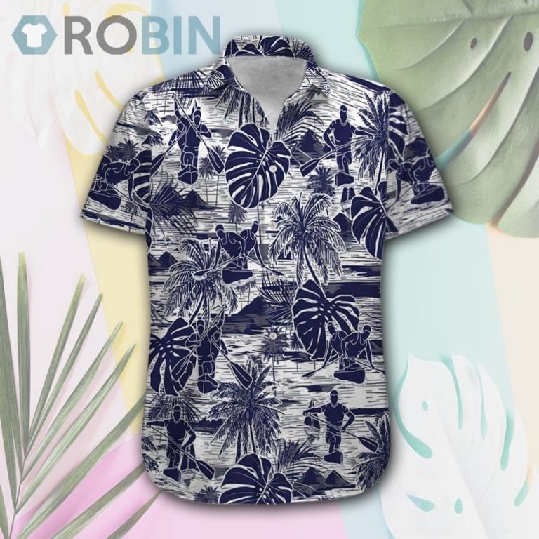Canoeing Tropical Island Hawaii Shirt & Shorts
