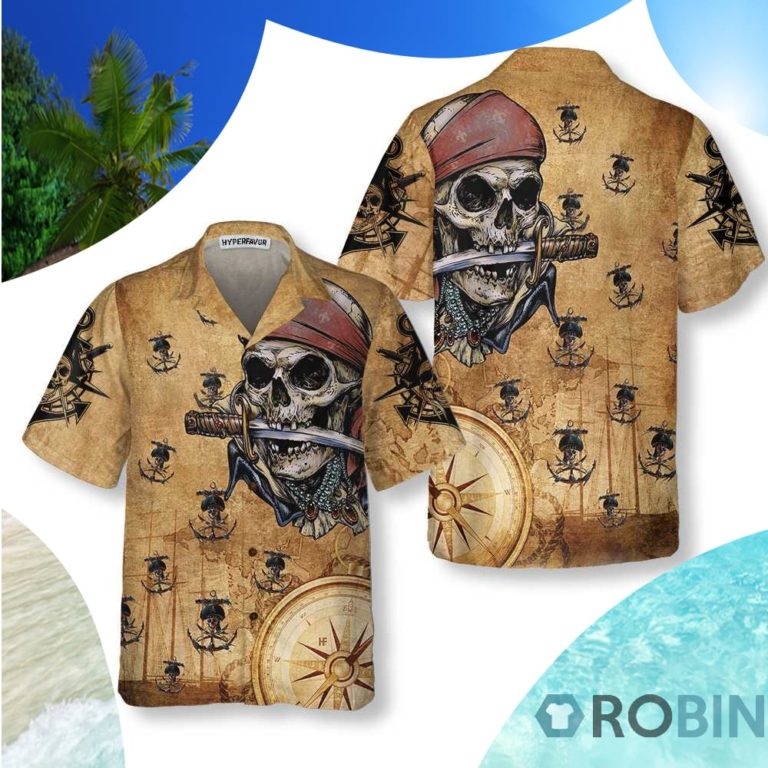 Captain Pirate Hawaiian Shirt
