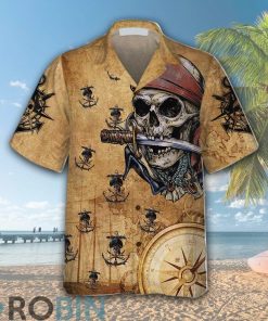 Captain Pirate Hawaiian Shirt