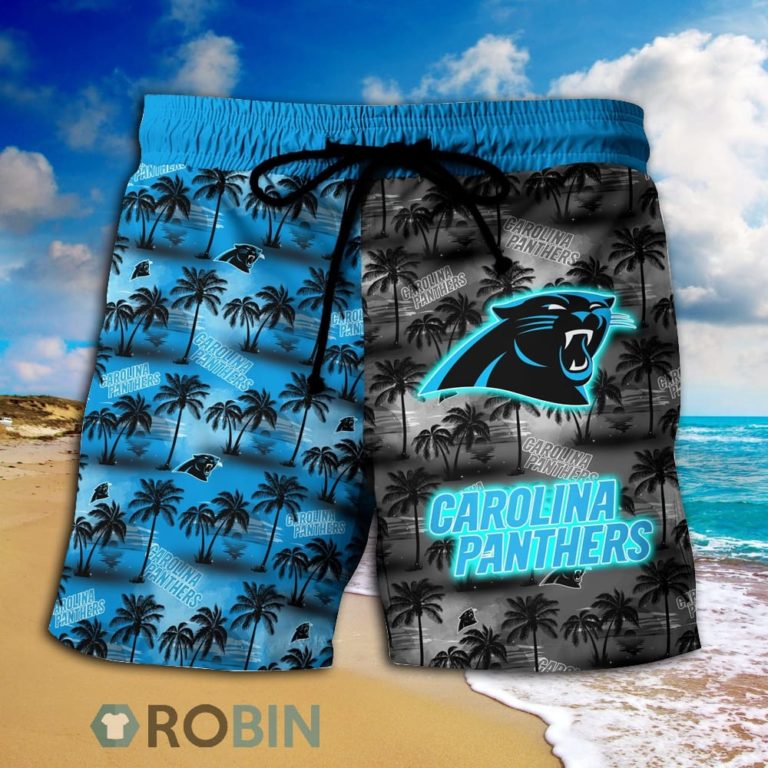 Carolina Panthers Nfl Hawaiian Shirts And Shorts