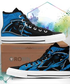 Carolina Panthers Shoes Custom High Top Sneakers