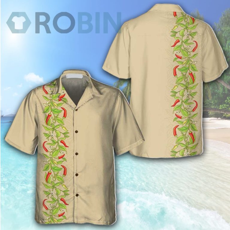 Cayenne Pepper Branches Hawaiian Shirt
