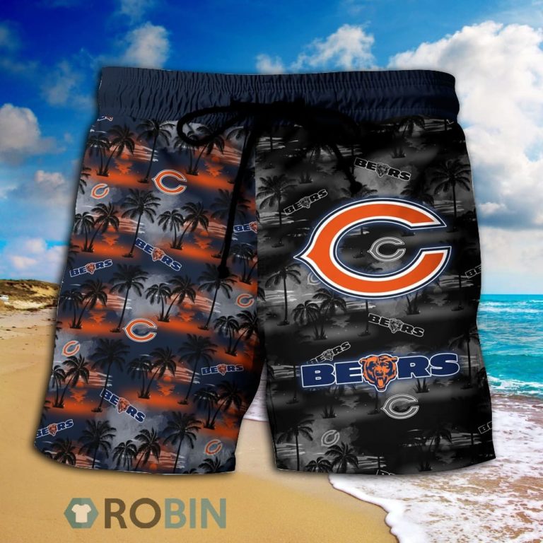 Chicago Bears Nfl Hawaiian Shirts And Shorts