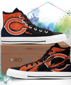 Chicago Bears Shoes Custom High Top Sneakers