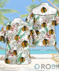 Chicago Blackhawks Hawaiian Shirts Beach Short