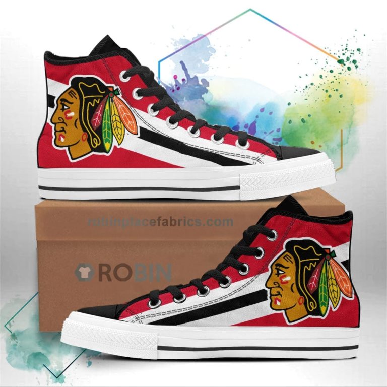 Chicago Blackhawks High Top Shoes Custom Sneakers