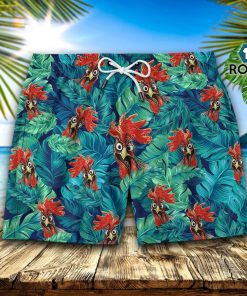 Chicken Seamless Pattern Hawaiian Short Chicken Seamless Pattern Hawaiian Short