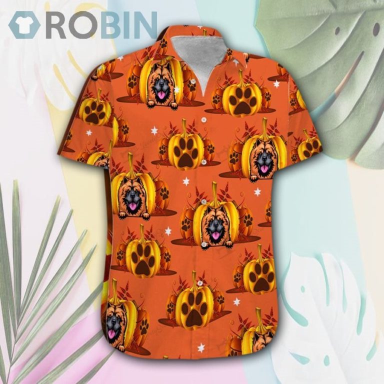 Chowchow Halloween Hawaiian Shirt & Shorts