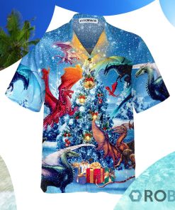 Christmas Dragons Reunion Christmas Hawaiian Shirt