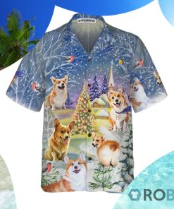 Christmas Is Better With A Corgi Hawaiian Shirt