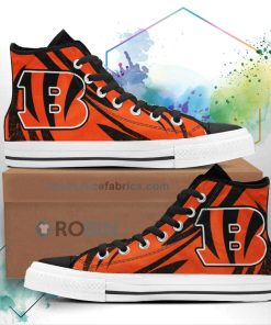 Cincinnati Bengals High Top Shoes Custom Sneakers Fan Gifts