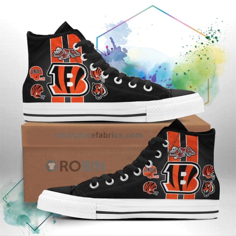 Cincinnati Bengals High Top Shoes Custom Sneakers