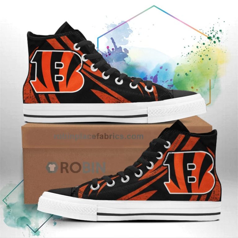 Cincinnati Bengals High Top Shoes
