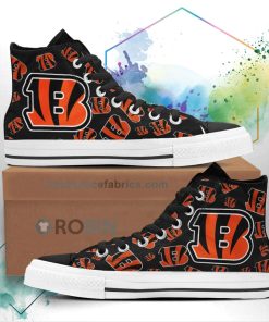 Cincinnati Bengals High Top Shoes Sneakers