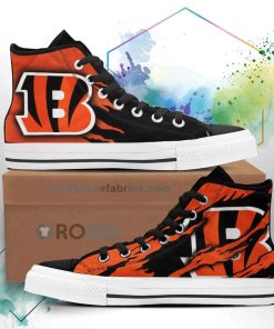 Cincinnati Bengals Shoes Custom High Top Sneakers