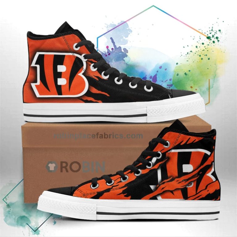 Cincinnati Bengals Shoes Custom High Top Sneakers