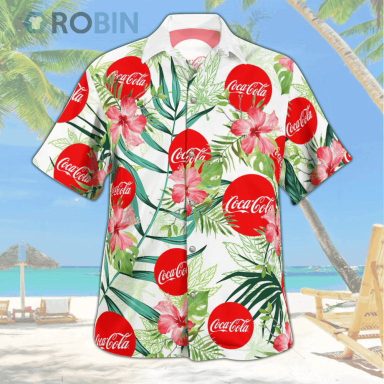 Coca Cola Hawaiian Shirts Beach Short hawaii short beach shirt