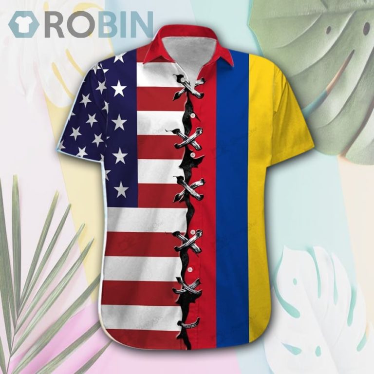 Colombia & US Hawaii Shirt & Shorts