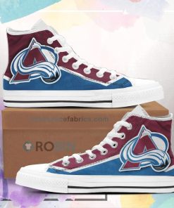 Colorado Avalanche High Top Shoes Custom Sneakers