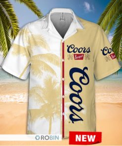 Coor Banquet Palm Tree Hawaiian Shirt