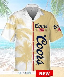 Coor Banquet Palm Tree Hawaiian Shirt