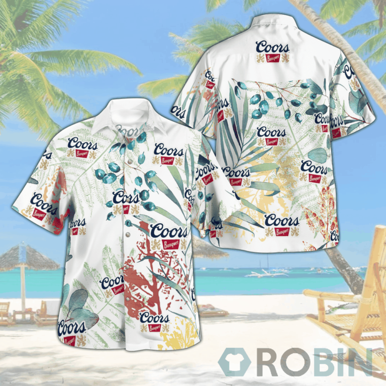 Coors Banquet Beer Hawaiian Shirts Beach Short