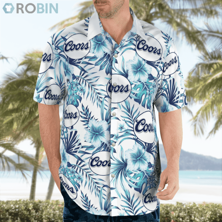 Coors Brewing Beer Hawaiian Shirts Beach Short